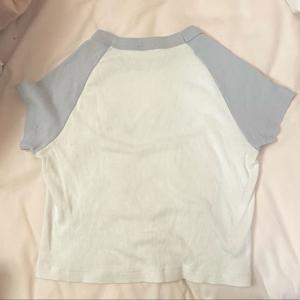 nwot! brandy melville bella heaven sent angels baby tee - Picture 4 of 4